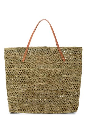 Женская сумка beby large SANS-ARCIDET зеленого цвета по цене 15750 руб., арт. BEBY BAG MR-C S19/L | Фото 1 Женская сумка beby large SANS-ARCIDET зеленого цвета, арт. BEBY BAG MR-C S19/L | Фото 1