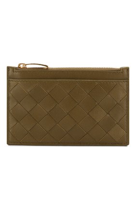Женская кожаный футляр для ключей BOTTEGA VENETA хаки цвета по цене 28550 руб., арт. 608784/VCPP3 | Фото 1 Женская кожаный футляр для ключей BOTTEGA VENETA хаки цвета, арт. 608784/VCPP3 | Фото 1
