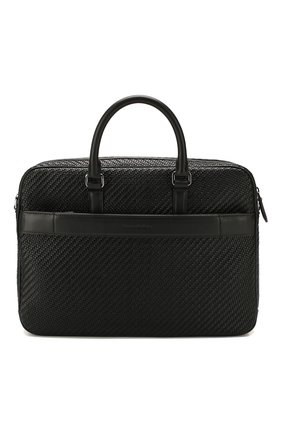 Мужская кожаная сумка для ноутбука ERMENEGILDO ZEGNA черного цвета по цене 166000 руб., арт. C1480P-LHPTA | Фото 1 Мужская кожаная сумка для ноутбука ERMENEGILDO ZEGNA черного цвета, арт. C1480P-LHPTA | Фото 1