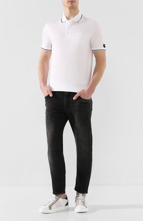 Мужские кожаные кеды BOGNER белого цвета по цене 24400 руб., арт. 101-3991/NIZZA 23B | Фото 2 Мужские кожаные кеды BOGNER белого цвета, арт. 101-3991/NIZZA 23B | Фото 2