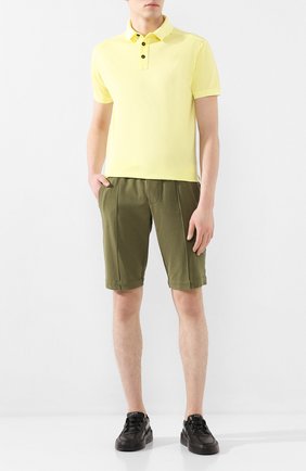 Мужское хлопковое поло STONE ISLAND желтого цвета по цене 13550 руб., арт. 721524212 | Фото 2 Мужское хлопковое поло STONE ISLAND желтого цвета, арт. 721524212 | Фото 2