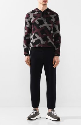 Мужской худи из смеси хлопка и шелка ZEGNA COUTURE разноцветного цвета по цене 83950 руб., арт. CUF93/176 | Фото 2 Мужской худи из смеси хлопка и шелка ZEGNA COUTURE разноцветного цвета, арт. CUF93/176 | Фото 2