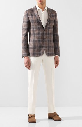 Мужская льняная рубашка ERMENEGILDO ZEGNA белого цвета по цене 23200 руб., арт. UUX38/SRF5 | Фото 2 Мужская льняная рубашка ERMENEGILDO ZEGNA белого цвета, арт. UUX38/SRF5 | Фото 2