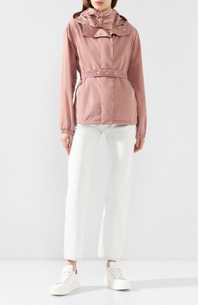 Женская куртка casse MONCLER розового цвета по цене 54500 руб., арт. F1-093-1A739-00-C0382 | Фото 2 Женская куртка casse MONCLER розового цвета, арт. F1-093-1A739-00-C0382 | Фото 2