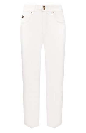 Женские джинсы VERSACE JEANS COUTURE белого цвета по цене 24050 руб., арт. A1HVA0TI-VDP515/HRF4N | Фото 1 Женские джинсы VERSACE JEANS COUTURE белого цвета, арт. A1HVA0TI-VDP515/HRF4N | Фото 1