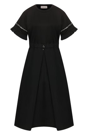 Женское платье MONCLER черного цвета по цене 39000 руб., арт. F1-093-8I706-00-C8031 | Фото 1 Женское платье MONCLER черного цвета, арт. F1-093-8I706-00-C8031 | Фото 1