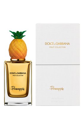 Туалетная вода fruit collection pineapple (150ml) DOLCE & GABBANA бесцветного цвета по цене 14400 руб., арт. 8556150DG | Фото 2 Туалетная вода fruit collection pineapple (150ml) DOLCE & GABBANA бесцветного цвета, арт. 8556150DG | Фото 2 (Unisex: Unisex; Ограничения доставки: flammable)