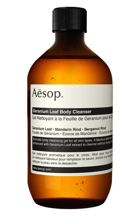 Женского гель для душа geranium leaf AESOP бесцветного цвета по цене 3020 руб., арт. B500BT11RFS | Фото 1 Женского гель для душа geranium leaf AESOP бесцветного цвета, арт. B500BT11RFS | Фото 1
