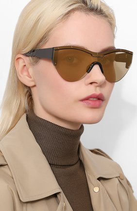Мужские солнцезащитные очки BALENCIAGA золотого цвета по цене 25750 руб., арт. 570484/T0001 | Фото 2 Мужские солнцезащитные очки BALENCIAGA золотого цвета, арт. 570484/T0001 | Фото 2