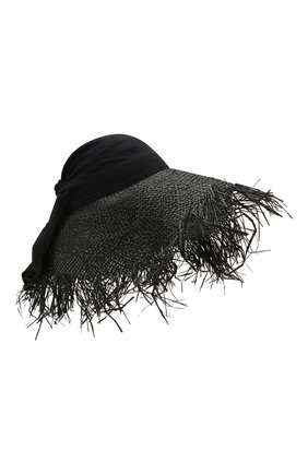Женская шляпа GIORGIO ARMANI черного цвета по цене 59000 руб., арт. 797312/0P509 | Фото 1 Женская шляпа GIORGIO ARMANI черного цвета, арт. 797312/0P509 | Фото 1