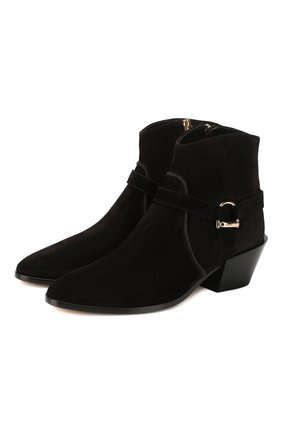 Женские замшевые ботинки TOD’S черного цвета по цене 53550 руб., арт. XXW94A0CV10BYE | Фото 1 Женские замшевые ботинки TOD’S черного цвета, арт. XXW94A0CV10BYE | Фото 1