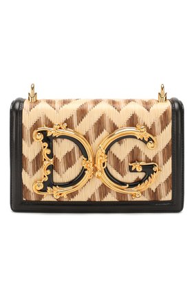 Женская сумка dg girls DOLCE & GABBANA бежевого цвета по цене 132000 руб., арт. BB6498/AJ915 | Фото 1 Женская сумка dg girls DOLCE & GABBANA бежевого цвета, арт. BB6498/AJ915 | Фото 1