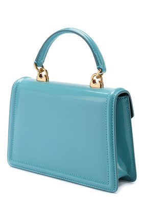 Женская сумка devotion small DOLCE & GABBANA голубого цвета по цене 121500 руб., арт. BB6711/A1037 | Фото 3 Женская сумка devotion small DOLCE & GABBANA голубого цвета, арт. BB6711/A1037 | Фото 3