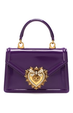 Женская сумка devotion small DOLCE & GABBANA сиреневого цвета по цене 0 руб., арт. BB6711/A1037 | Фото 1 Женская сумка devotion small DOLCE & GABBANA сиреневого цвета, арт. BB6711/A1037 | Фото 1 (Женское Кросс-КТ: Вечерняя сумка; Сумки-технические: Сумки через плечо, Сумки top-handle; Материал: Натуральная кожа; Ремень/цепочка: На ремешке; Размер: small)