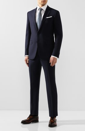 Мужской кожаные дерби SANTONI коричневого цвета по цене 49875 руб., арт. MCC017026MC3HNGCT30 | Фото 2 Мужской кожаные дерби SANTONI коричневого цвета, арт. MCC017026MC3HNGCT30 | Фото 2