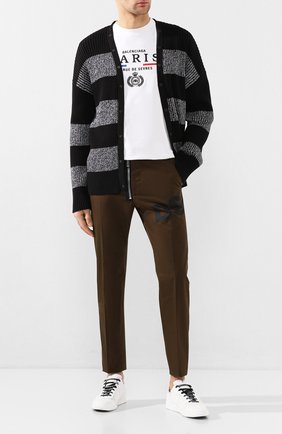 Мужские кожаные кеды MAISON MARGIELA белого цвета по цене 43900 руб., арт. S57WS0236/P2647 | Фото 2 Мужские кожаные кеды MAISON MARGIELA белого цвета, арт. S57WS0236/P2647 | Фото 2