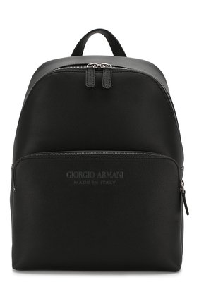 Мужской кожаный рюкзак GIORGIO ARMANI черного цвета по цене 191500 руб., арт. Y20122/YTD0J | Фото 1 Мужской кожаный рюкзак GIORGIO ARMANI черного цвета, арт. Y20122/YTD0J | Фото 1
