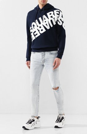 Мужские кожаные кроссовки rockaway ACNE STUDIOS белого цвета по цене 33700 руб., арт. BD0002/M | Фото 2 Мужские кожаные кроссовки rockaway ACNE STUDIOS белого цвета, арт. BD0002/M | Фото 2