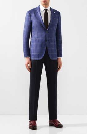 Мужские кожаные монки SANTONI бордового цвета по цене 78950 руб., арт. MCC016036MC3HVVDQ45 | Фото 2 Мужские кожаные монки SANTONI бордового цвета, арт. MCC016036MC3HVVDQ45 | Фото 2