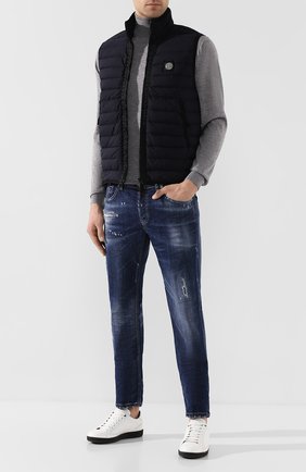 Мужские джинсы PREMIUM MOOD DENIM SUPERIOR темно-синего цвета по цене 16850 руб., арт. S20 0310340015/PAUL | Фото 2 Мужские джинсы PREMIUM MOOD DENIM SUPERIOR темно-синего цвета, арт. S20 0310340015/PAUL | Фото 2