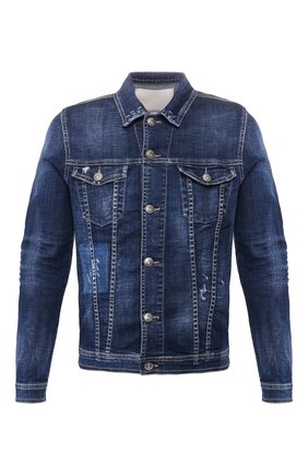 Мужская джинсовая куртка PREMIUM MOOD DENIM SUPERIOR синего цвета по цене 21700 руб., арт. S20 03771T4003/DUTA | Фото 1 Мужская джинсовая куртка PREMIUM MOOD DENIM SUPERIOR синего цвета, арт. S20 03771T4003/DUTA | Фото 1