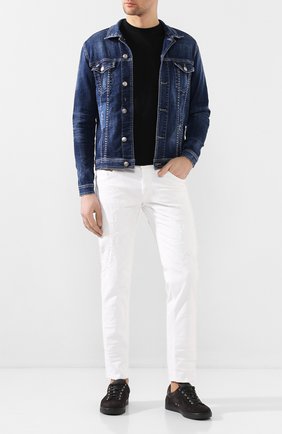 Мужская джинсовая куртка PREMIUM MOOD DENIM SUPERIOR синего цвета по цене 21700 руб., арт. S20 03771T4003/DUTA | Фото 2 Мужская джинсовая куртка PREMIUM MOOD DENIM SUPERIOR синего цвета, арт. S20 03771T4003/DUTA | Фото 2