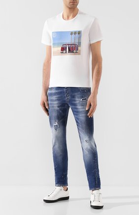 Мужские джинсы PREMIUM MOOD DENIM SUPERIOR синего цвета по цене 16100 руб., арт. S20 0352719239/BARRET | Фото 2 Мужские джинсы PREMIUM MOOD DENIM SUPERIOR синего цвета, арт. S20 0352719239/BARRET | Фото 2