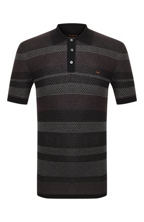Мужское хлопковое поло ZEGNA COUTURE коричневого цвета по цене 47500 руб., арт. CUC93/C32 | Фото 1 Мужское хлопковое поло ZEGNA COUTURE коричневого цвета, арт. CUC93/C32 | Фото 1
