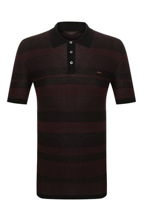Мужское хлопковое поло ZEGNA COUTURE бордового цвета по цене 53900 руб., арт. CUC93/C32 | Фото 1 Мужское хлопковое поло ZEGNA COUTURE бордового цвета, арт. CUC93/C32 | Фото 1 (Рукава: Короткие; Материал внешний: Хлопок; Застежка: Пуговицы; Длина (для топов): Стандартные; Региональные ограничения белый список (Axapta Mercury): RU)