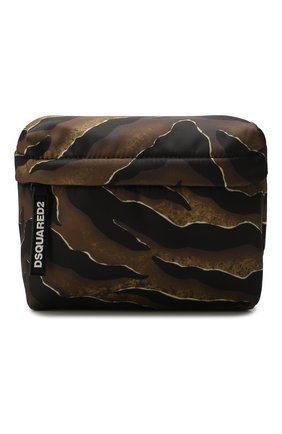 Женская поясная сумка DSQUARED2 коричневого цвета по цене 26900 руб., арт. BBW0016 11702825 | Фото 1 Женская поясная сумка DSQUARED2 коричневого цвета, арт. BBW0016 11702825 | Фото 1