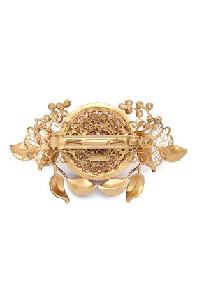 Женская заколка для волос DOLCE & GABBANA розового цвета по цене 74600 руб., арт. WHM2F2/W1111 | Фото 2 Женская заколка для волос DOLCE & GABBANA розового цвета, арт. WHM2F2/W1111 | Фото 2
