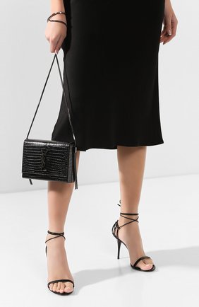 Женская сумка kate SAINT LAURENT черного цвета по цене 148000 руб., арт. 593122/DND0R | Фото 2 Женская сумка kate SAINT LAURENT черного цвета, арт. 593122/DND0R | Фото 2