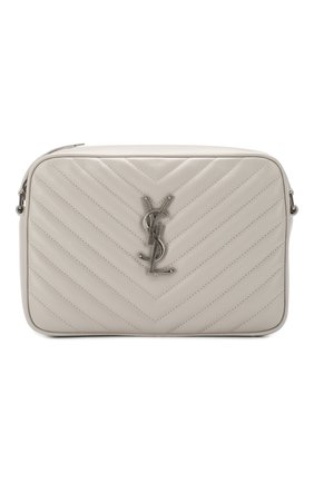 Женская сумка lou medium SAINT LAURENT светло-серого цвета по цене 84200 руб., арт. 612544/DV704 | Фото 1 Женская сумка lou medium SAINT LAURENT светло-серого цвета, арт. 612544/DV704 | Фото 1
