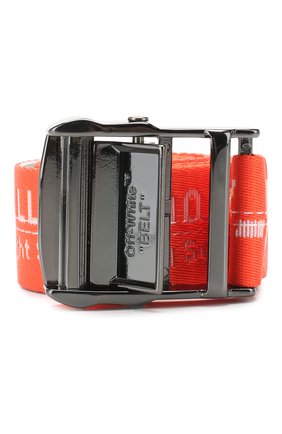 Женский ремень industrial OFF-WHITE оранжевого цвета по цене 16750 руб., арт. 0WRB009R202230752727 | Фото 1 Женский ремень industrial OFF-WHITE оранжевого цвета, арт. 0WRB009R202230752727 | Фото 1