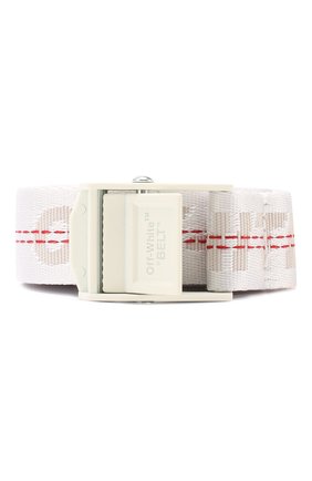Женский ремень industrial OFF-WHITE белого цвета по цене 10800 руб., арт. 0WRB011R202230750101 | Фото 1 Женский ремень industrial OFF-WHITE белого цвета, арт. 0WRB011R202230750101 | Фото 1