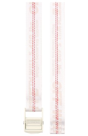 Женский ремень industrial OFF-WHITE белого цвета по цене 10800 руб., арт. 0WRB011R202230750101 | Фото 2 Женский ремень industrial OFF-WHITE белого цвета, арт. 0WRB011R202230750101 | Фото 2