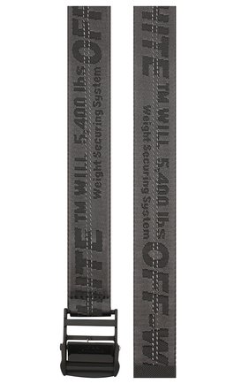 Женский ремень industrial OFF-WHITE черного цвета по цене 10800 руб., арт. 0WRB011R202230751010 | Фото 2 Женский ремень industrial OFF-WHITE черного цвета, арт. 0WRB011R202230751010 | Фото 2