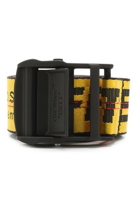 Женский ремень industrial OFF-WHITE желтого цвета по цене 13750 руб., арт. 0WRB011R202230756010 | Фото 1 Женский ремень industrial OFF-WHITE желтого цвета, арт. 0WRB011R202230756010 | Фото 1