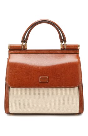 Женская сумка sicily 58 small DOLCE & GABBANA бежевого цвета по цене 144000 руб., арт. BB6622/AJ902 | Фото 1 Женская сумка sicily 58 small DOLCE & GABBANA бежевого цвета, арт. BB6622/AJ902 | Фото 1