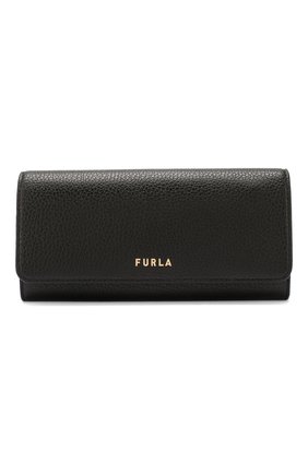 Женские кожаный кошелек next FURLA черного цвета по цене 14500 руб., арт. PDJ3/HSF | Фото 1 Женские кожаный кошелек next FURLA черного цвета, арт. PDJ3/HSF | Фото 1