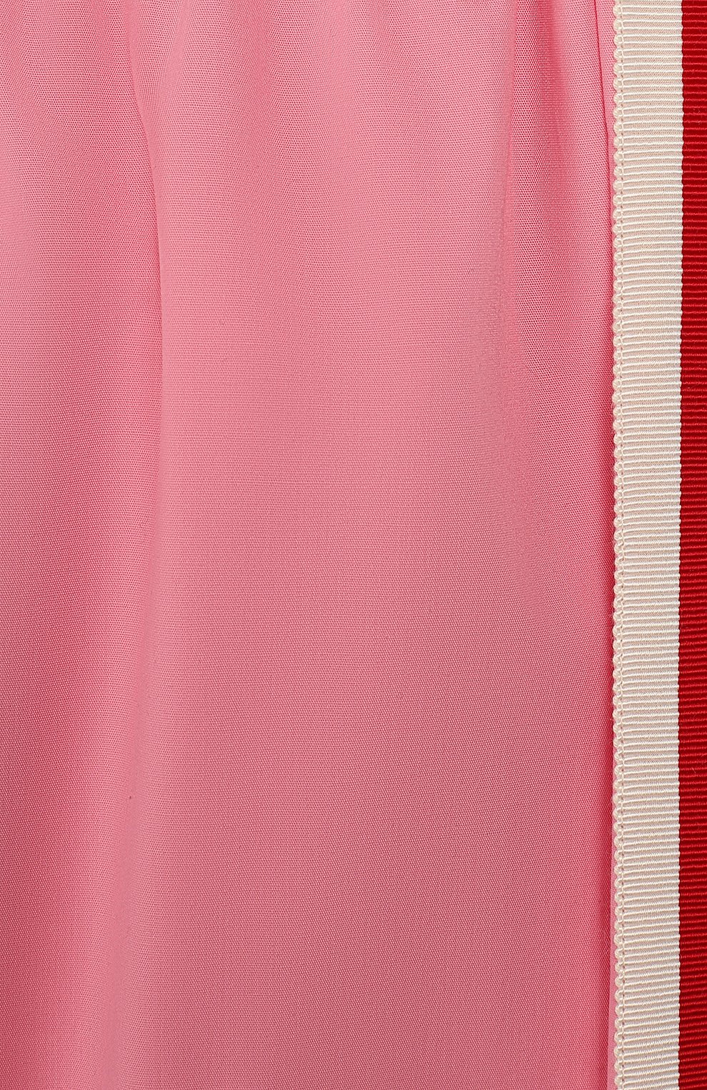 Детские хлопковые брюки GUCCI розового цвета, арт. 542994/ZB365 | Фото 3 (Кросс-КТ НВ: Брюки; Ростовка одежда: 3 года | 98 см)