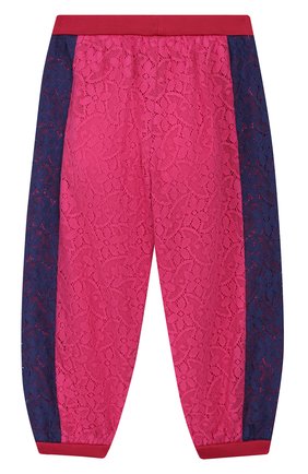 Детские хлопковые джоггеры GUCCI фуксия цвета по цене 48550 руб., арт. 595395/ZB421 | Фото 2 Детские хлопковые джоггеры GUCCI фуксия цвета, арт. 595395/ZB421 | Фото 2 (Кросс-КТ НВ: Джоггеры)