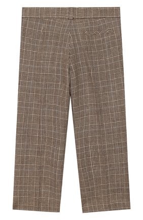 Детские брюки из шерсти и льна GUCCI бежевого цвета по цене 43100 руб., арт. 599475/XWAGI | Фото 2 Детские брюки из шерсти и льна GUCCI бежевого цвета, арт. 599475/XWAGI | Фото 2