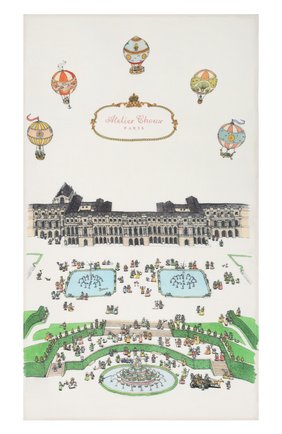 Детского одеяло из кашемира и шерсти ATELIER CHOUX белого цвета по цене 15550 руб., арт. CASHMERE BLANKET-VERSAILLES | Фото 2 Детского одеяло из кашемира и шерсти ATELIER CHOUX белого цвета, арт. CASHMERE BLANKET-VERSAILLES | Фото 2
