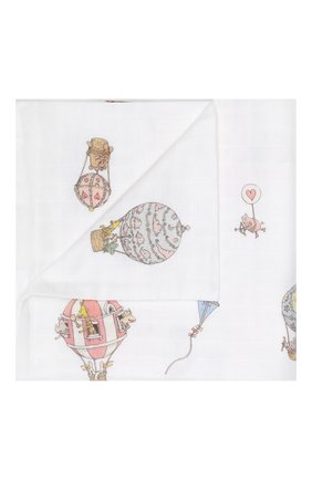 Детского хлопковый пододеяльник ATELIER CHOUX белого цвета по цене 10750 руб., арт. DUVET C0VER-H0T AIR BALL00N | Фото 1 Детского хлопковый пододеяльник ATELIER CHOUX белого цвета, арт. DUVET C0VER-H0T AIR BALL00N | Фото 1