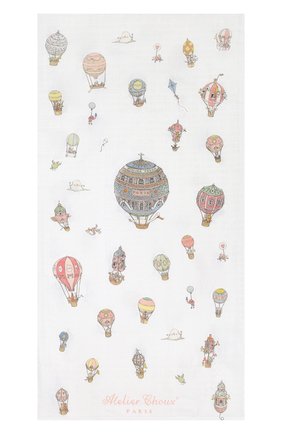 Детского хлопковый пододеяльник ATELIER CHOUX белого цвета по цене 10750 руб., арт. DUVET C0VER-H0T AIR BALL00N | Фото 2 Детского хлопковый пододеяльник ATELIER CHOUX белого цвета, арт. DUVET C0VER-H0T AIR BALL00N | Фото 2