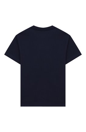 Детская хлопковая футболка POLO RALPH LAUREN синего цвета по цене 2895 руб., арт. 323786269 | Фото 2 Детская хлопковая футболка POLO RALPH LAUREN синего цвета, арт. 323786269 | Фото 2