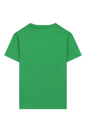 Детская хлопковая футболка POLO RALPH LAUREN зеленого цвета по цене 2500 руб., арт. 322786269 | Фото 2 Детская хлопковая футболка POLO RALPH LAUREN зеленого цвета, арт. 322786269 | Фото 2