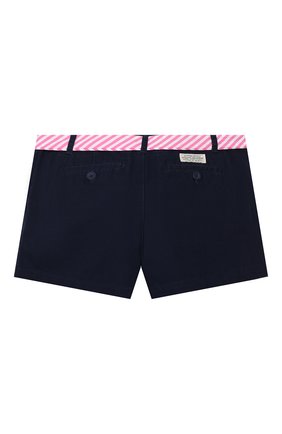 Детские хлопковые шорты POLO RALPH LAUREN синего цвета по цене 6995 руб., арт. 313786044 | Фото 2 Детские хлопковые шорты POLO RALPH LAUREN синего цвета, арт. 313786044 | Фото 2