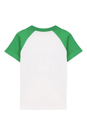 Детская хлопковая футболка POLO RALPH LAUREN белого цвета по цене 2500 руб., арт. 321786323 | Фото 2 Детская хлопковая футболка POLO RALPH LAUREN белого цвета, арт. 321786323 | Фото 2